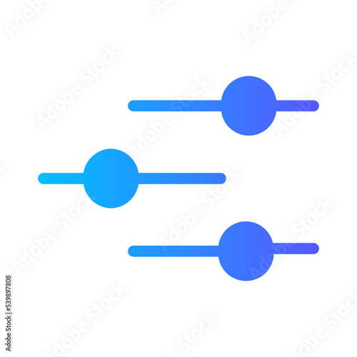 preference gradient icon
