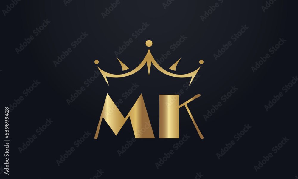 King crown logo design vector and extra bold queen symbol King crown logo design vector and extra bold queen symbol