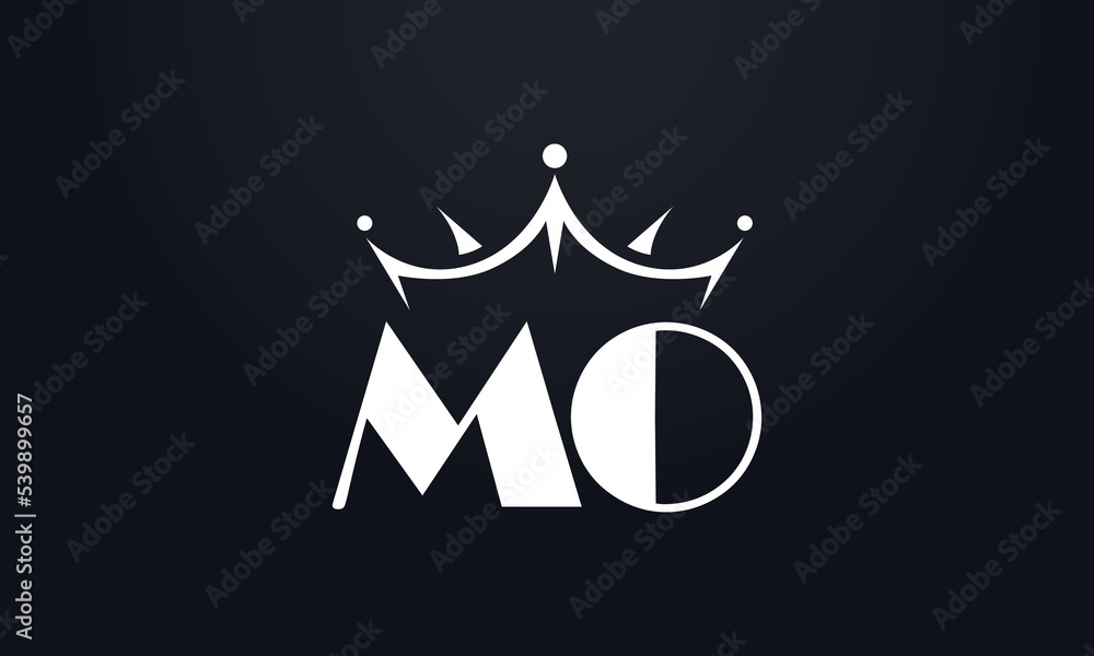 King crown logo design vector and extra bold queen symbol King crown logo design vector and extra bold queen symbol