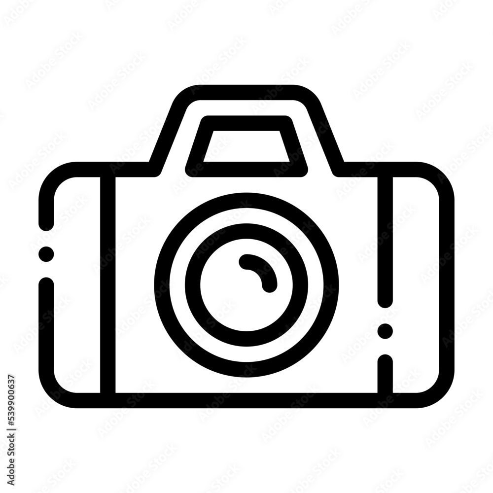 Icon Photography With Style Outline Icon Photography With Style Outline