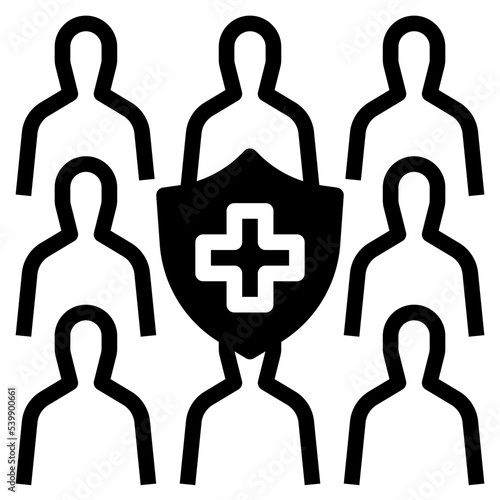 herd immunity icon