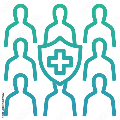 herd immunity icon