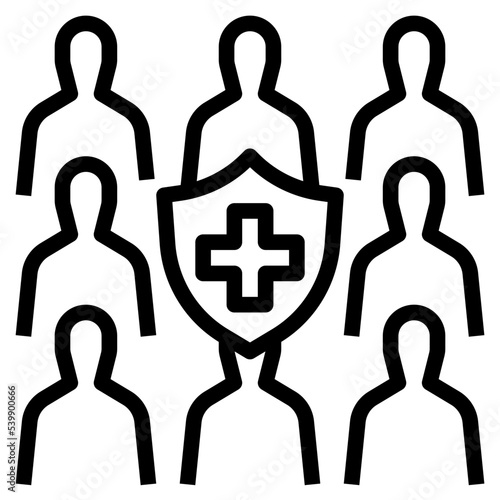 herd immunity icon