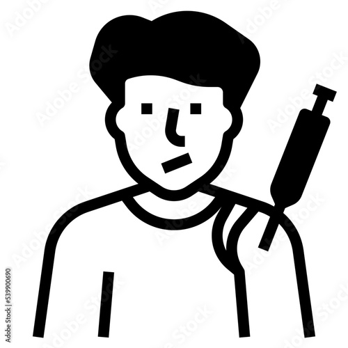 vaccine covid icon
