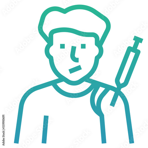 vaccine covid icon