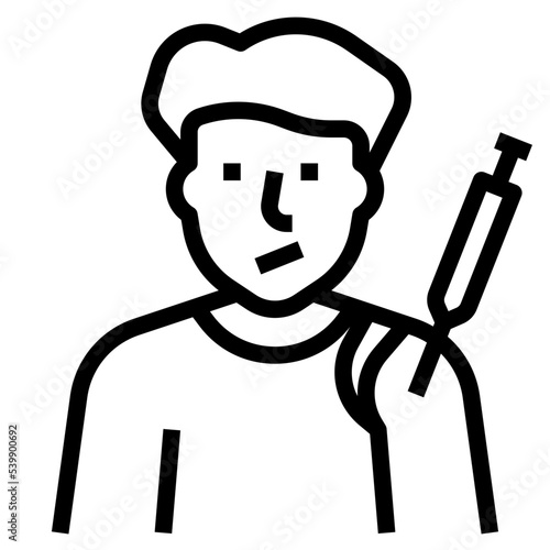 vaccine covid icon