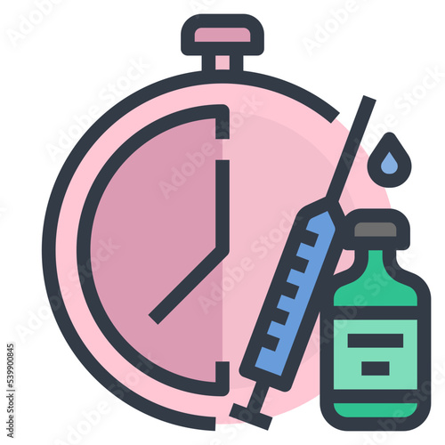 vaccination observation icon
