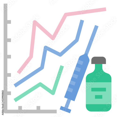 vaccination statistics icon