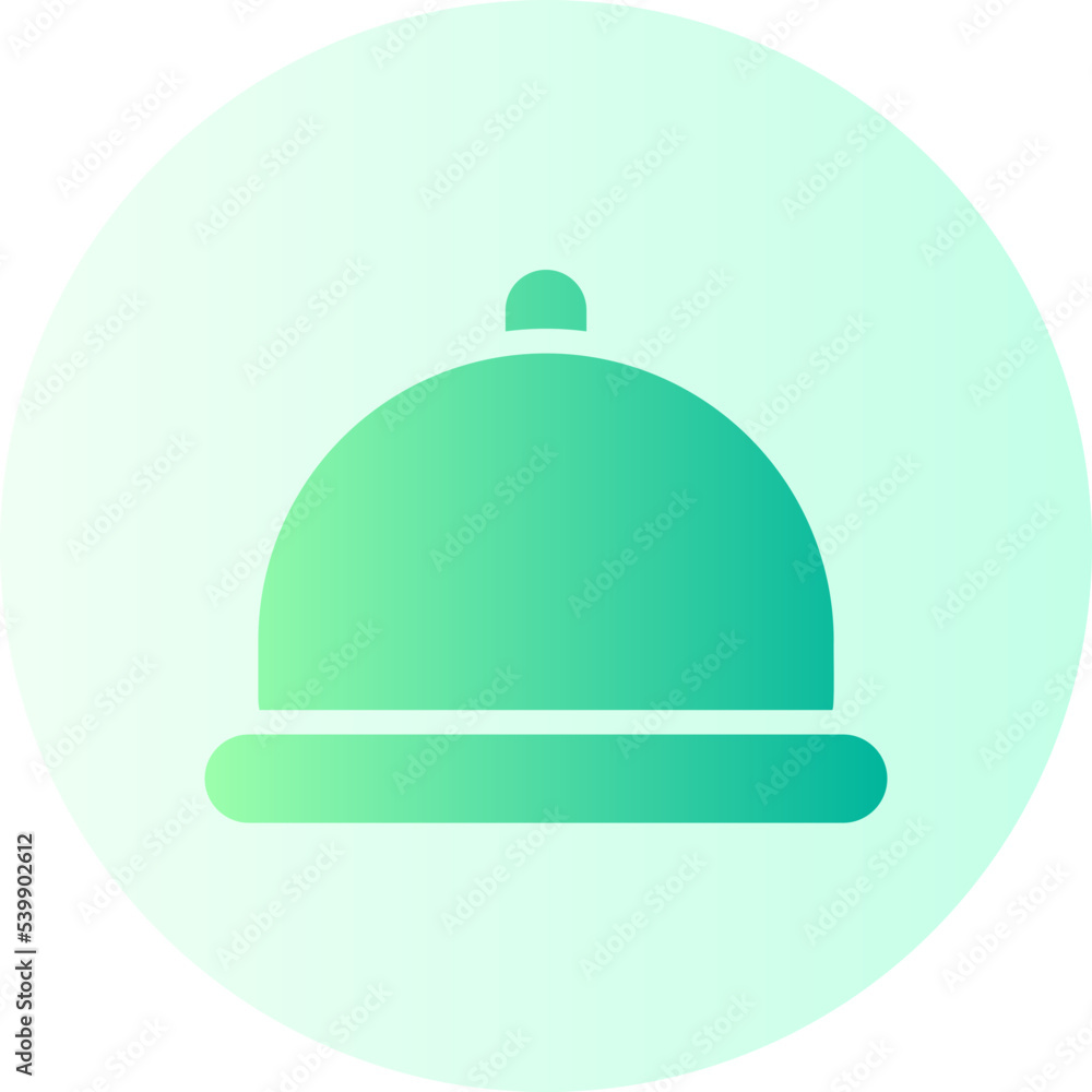 tray gradient icon