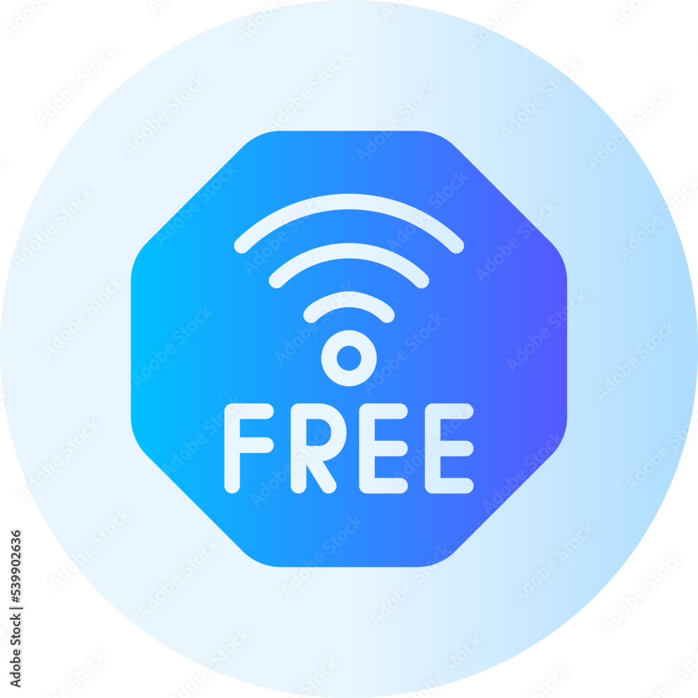 free wifi gradient icon free wifi gradient icon