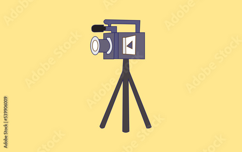 camera and tripod