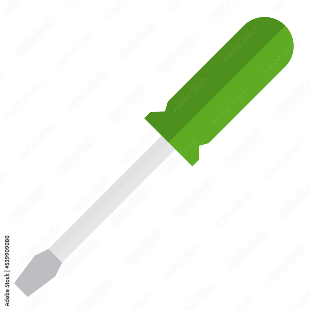 Screwdriver flat style icon Screwdriver flat style icon