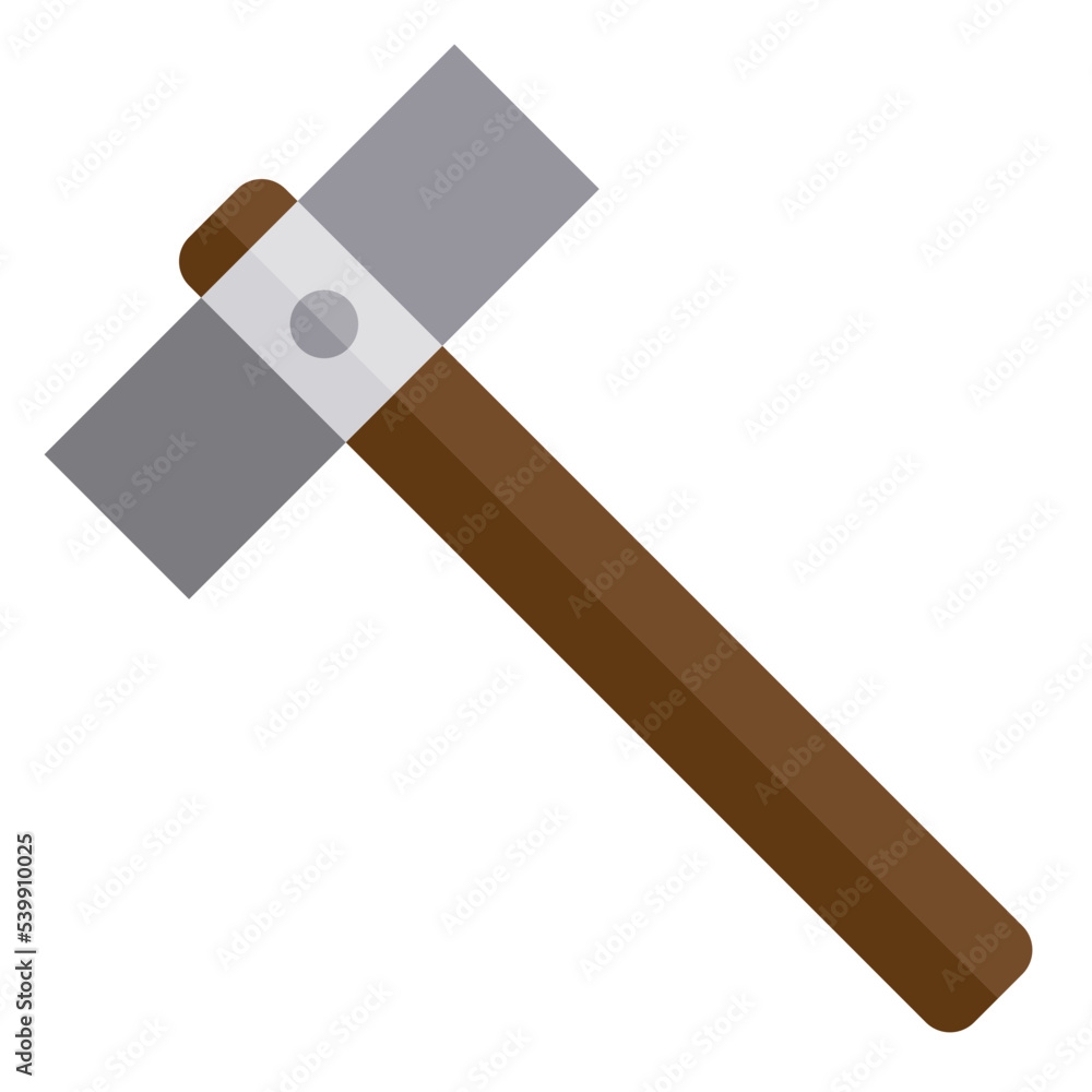 Dead blow hammer flat style icon Dead blow hammer flat style icon