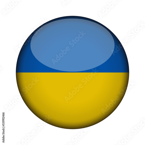 ukraine Flag in glossy round button of icon. National concept sign. Independence Day. isolated on transparent background. Free Download ukraine Flag in glossy round button of icon. National concept sign. Independence Day. isolated on transparent background. - GFXLoad