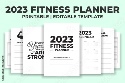 2023 Fitness Planner