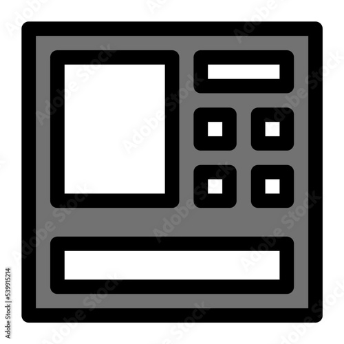 ATM Vector Icon