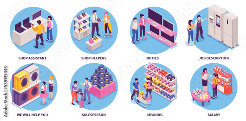 Shop Assistants Compositions Set