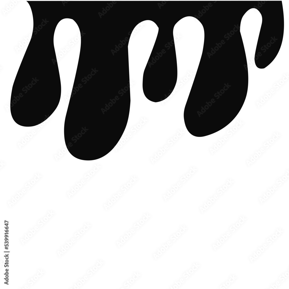 melting corner silhouette melting corner silhouette