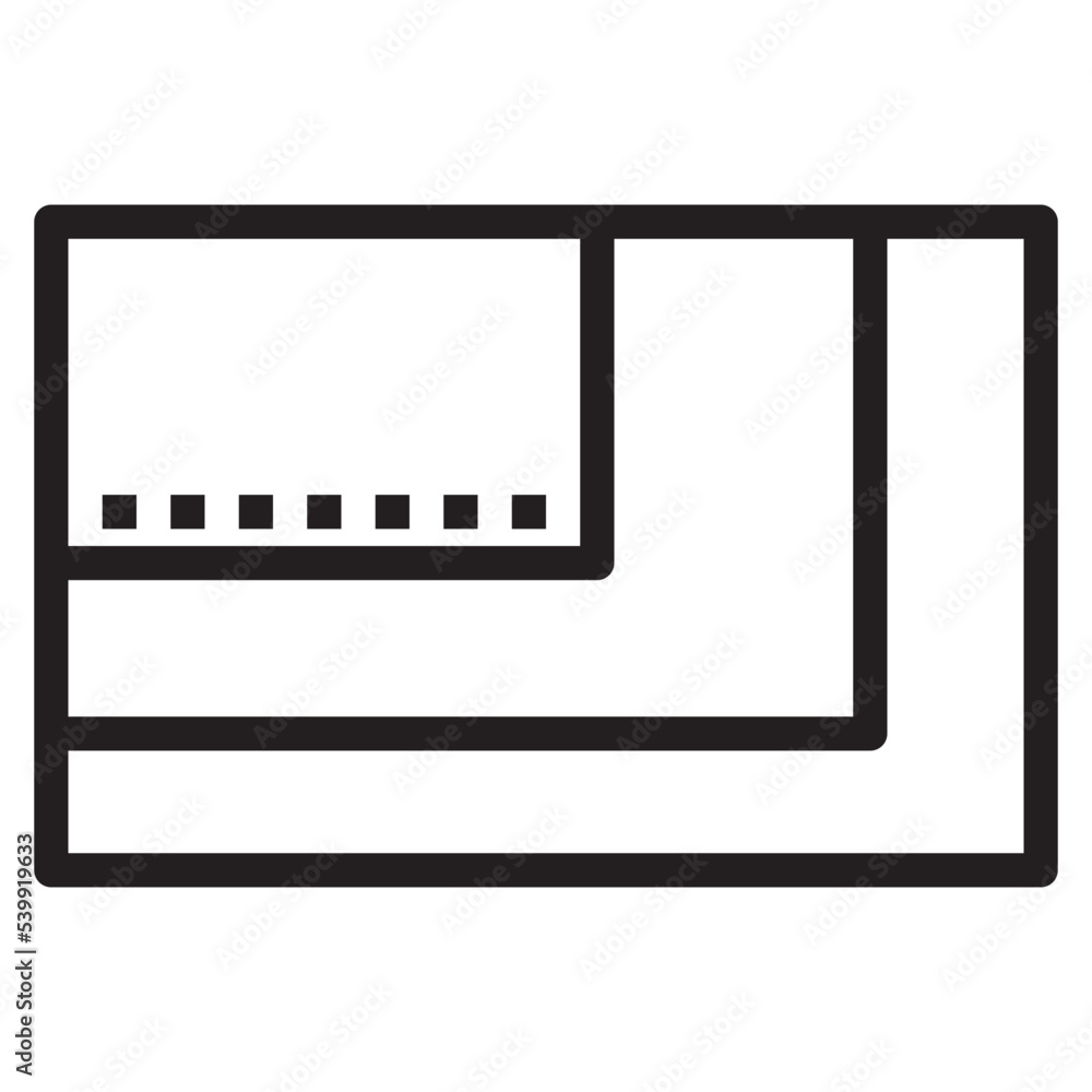 Resulotion outline style icon Resulotion outline style icon