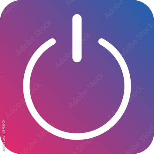 Power Button Icon Style