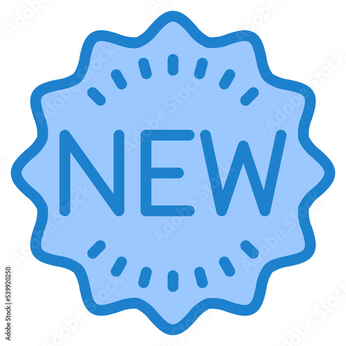 New blue style icon