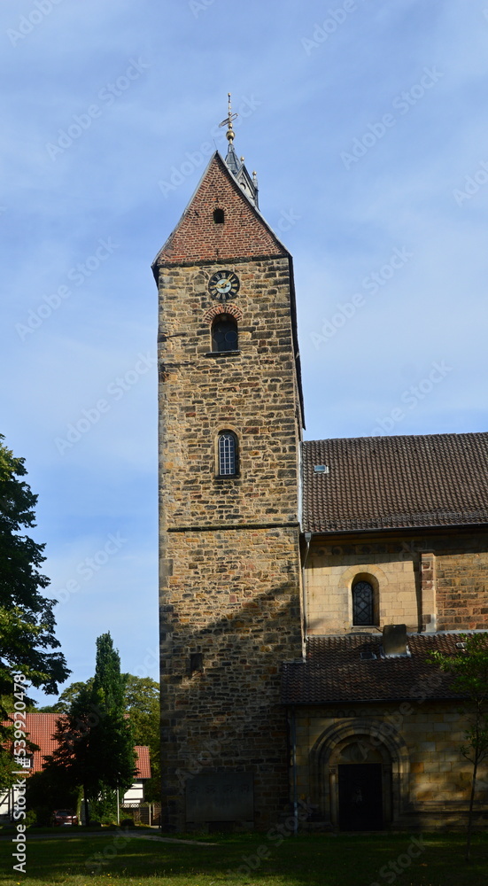 Historical Abbey in the Town Wunstorf, Lower Saxony