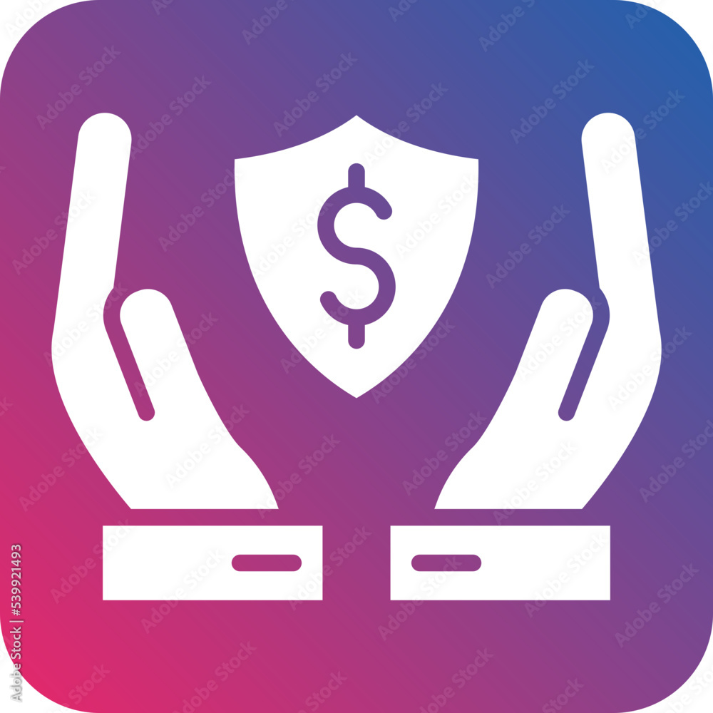 Obraz premium Insurance Icon Style