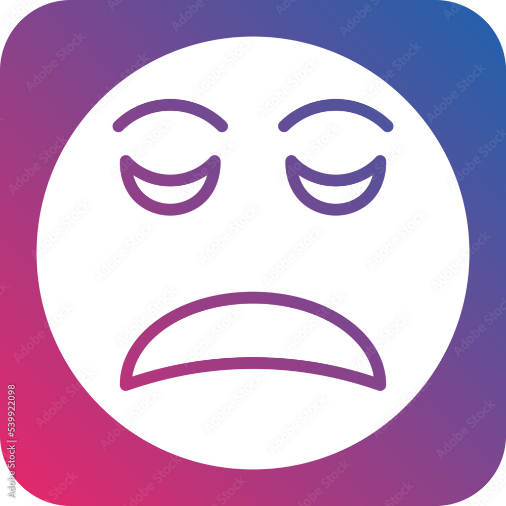 Disappointed Icon Style