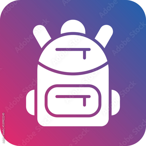 Bagpack Icon Style