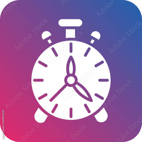 Alarm Clock Icon Style