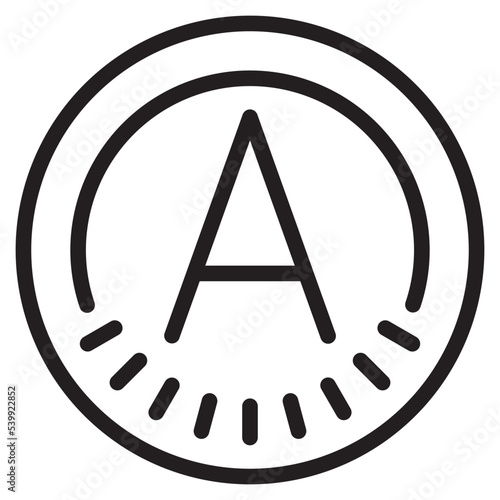 Additional outline style icon