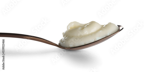 Creamy white yogurt or sour...