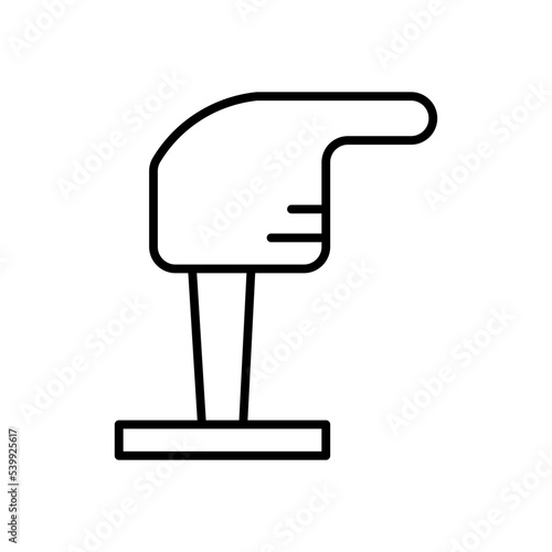 vaccum cleaner line icon