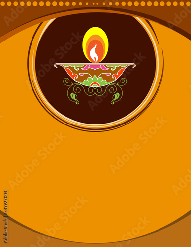 Diwali Greeting, Festival Of Light, Symbolic Victory Of Light Over Darkness, Good Over Evil photo