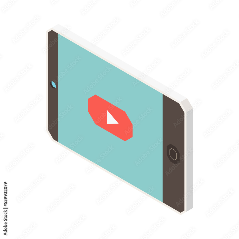 Isometric Telecommunication Icon Isometric Telecommunication Icon