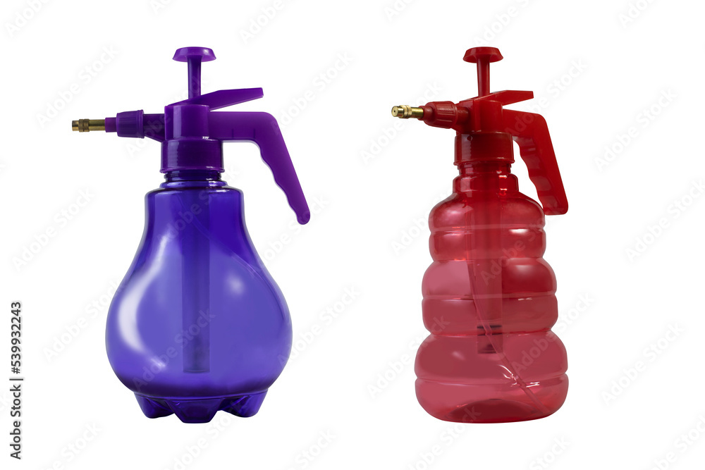 water sprayer on a white background,with clipping path water sprayer on a white background,with clipping path