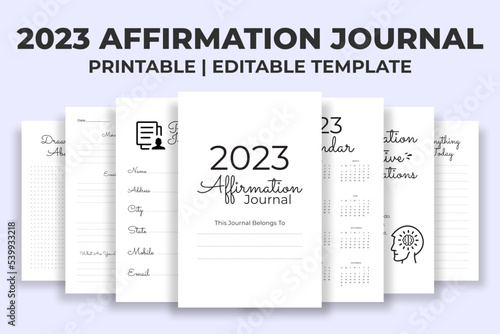 2023 Affirmation Journal