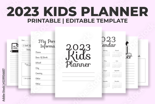 2023 Kids Planner