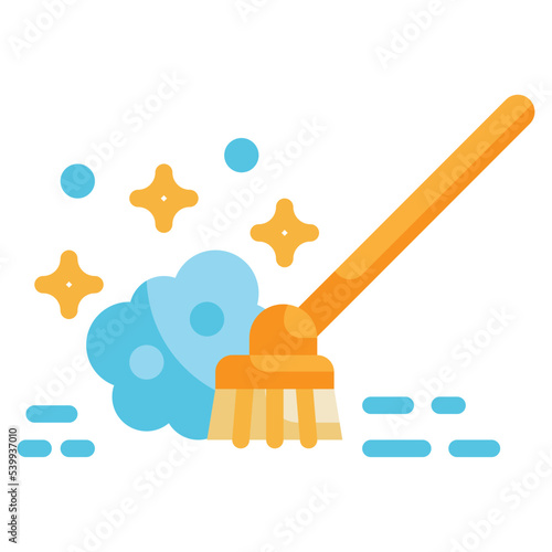 mob bubble wash clean flat icon