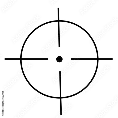 Targets and destination icon