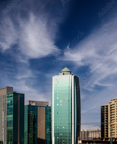 skyscrapers in the city of Erbil