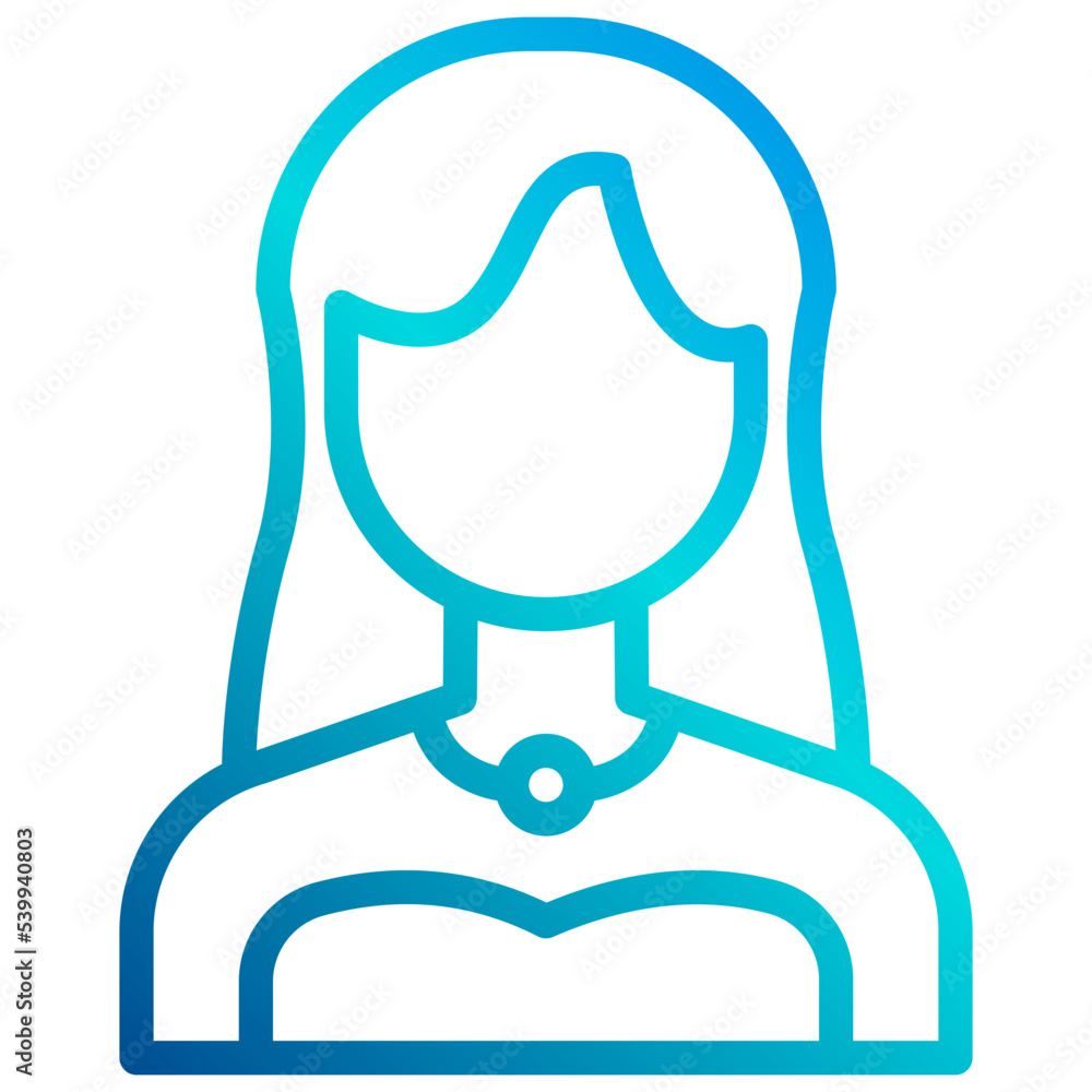 Bride outline icon Bride outline icon