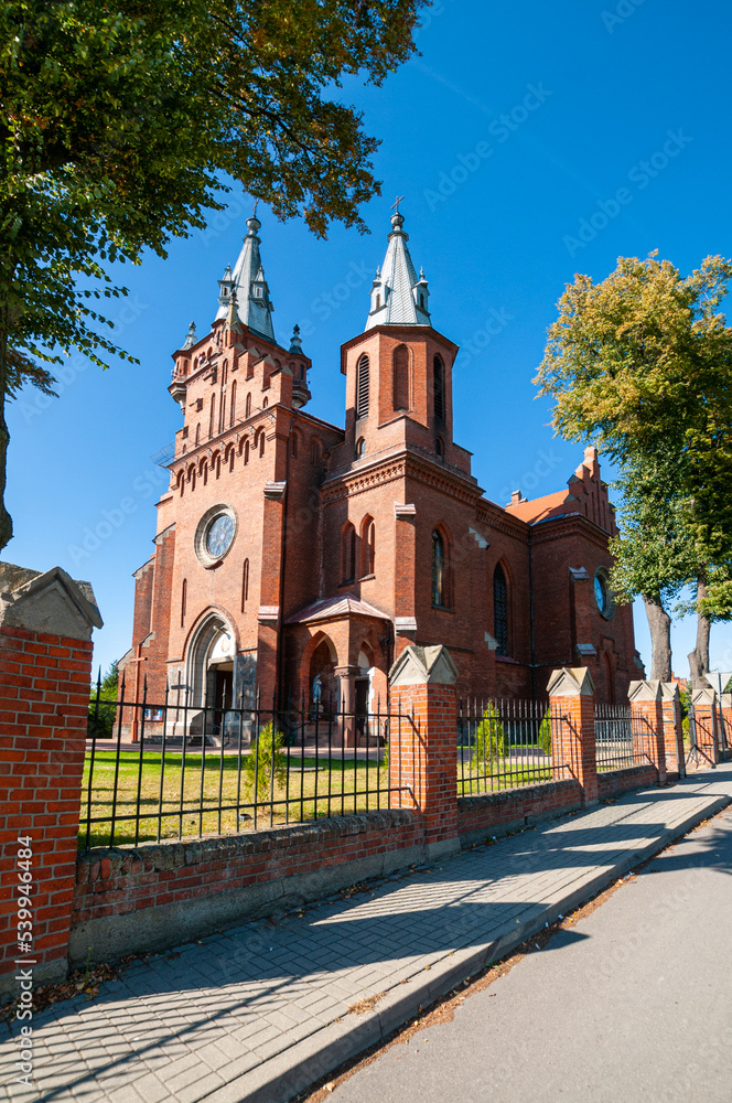 Church of st. James in Chelmica Duza, Kuyavian-Pomeranian Voivodeship, Poland	
