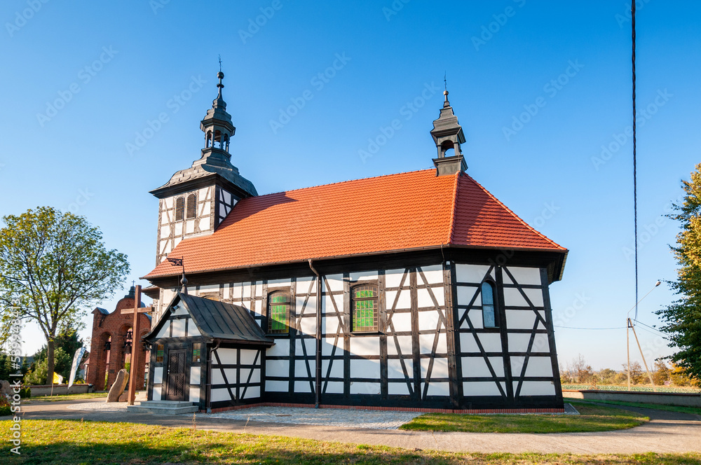 St. Florian's Church in Jedlec, Greater Poland Voivodeship, Poland	