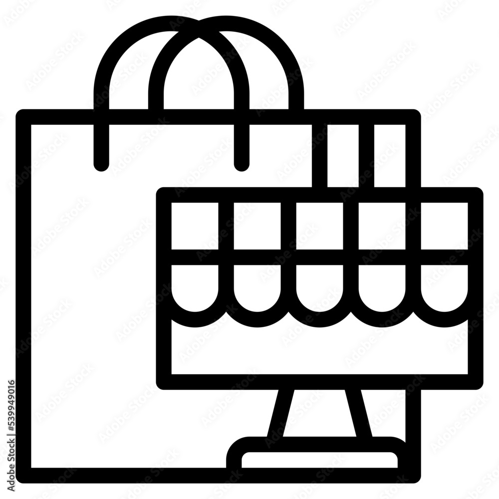 onbag shop store purchase simple icon onbag shop store purchase simple icon