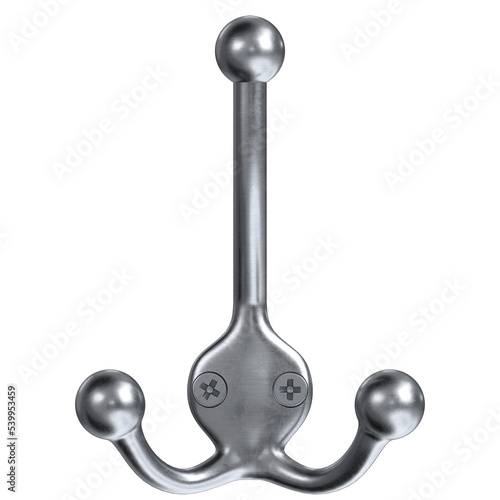 Fototapeta Naklejka Na Ścianę i Meble -  3d rendering illustration of a coat hook