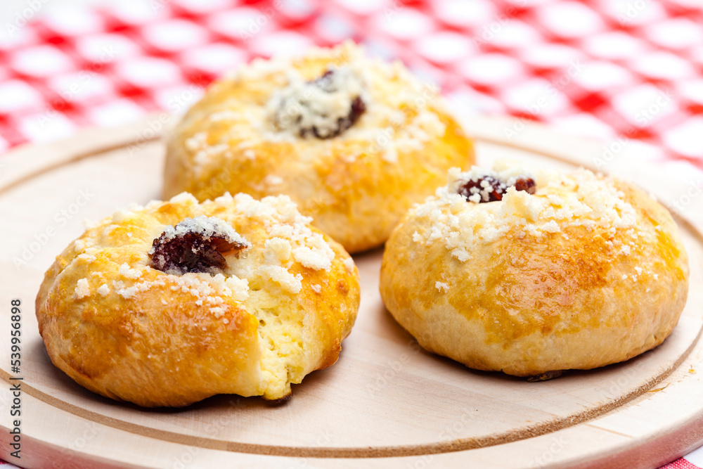 Czech wedding pies filled with plum jam Czech wedding pies filled with plum jam