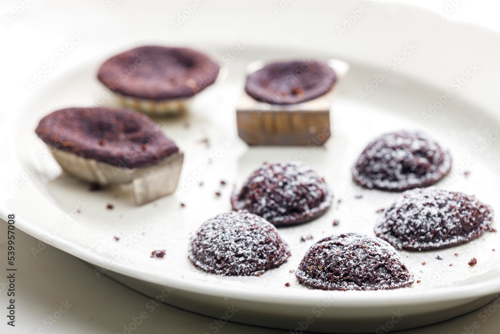 Christmas cookies called bear paws