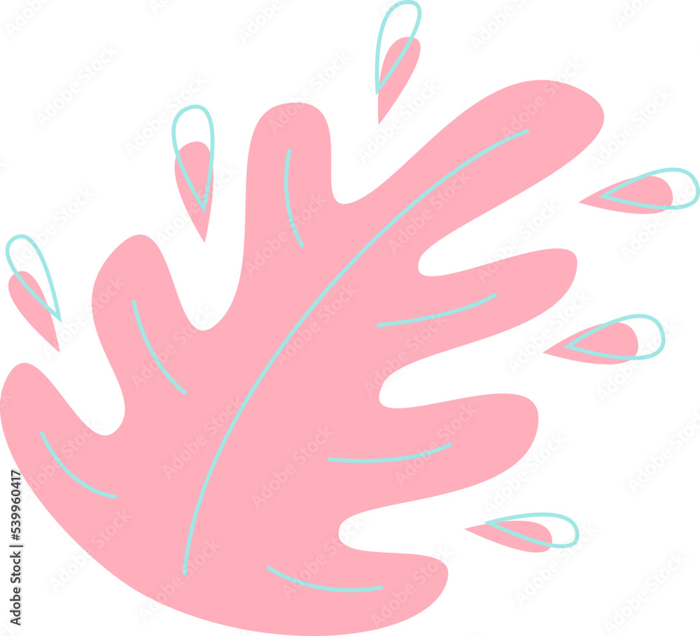 Obraz premium Pastel Aesthetic Shape Element (6)