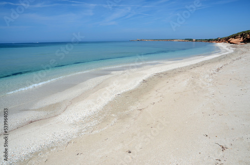 Sardegna  spiaggia di Funtana Meiga  Cabras  Or   Italia  Europa 
